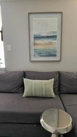 Cozy, quiet, clean and updated.